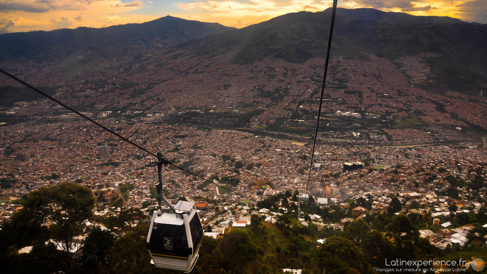 Colombie - Medellin - téléférique - Latinexperience-voyages